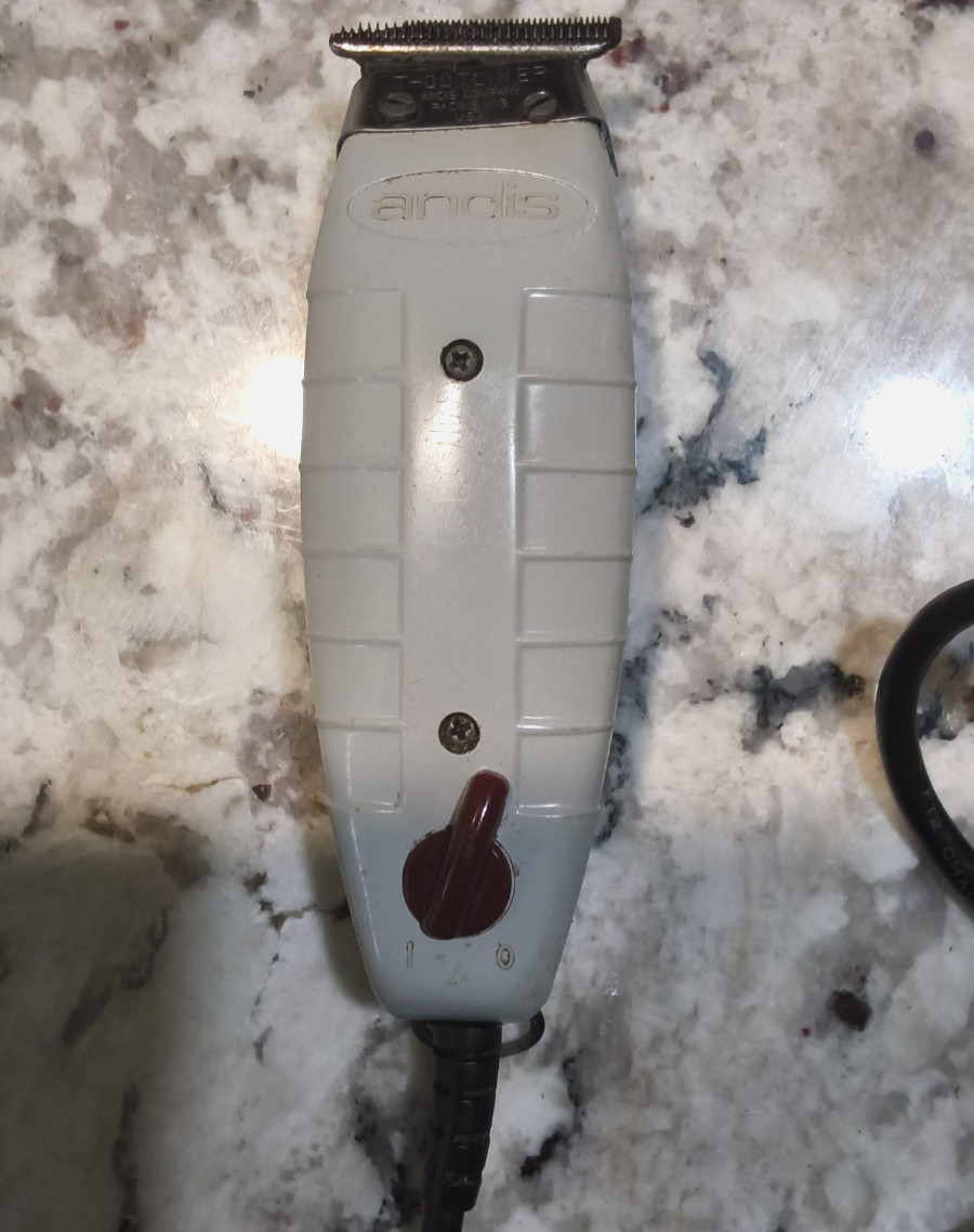 Andis Model G T-Outliner Corded Hair Clipper, T-Blade, Gray, *Read description*