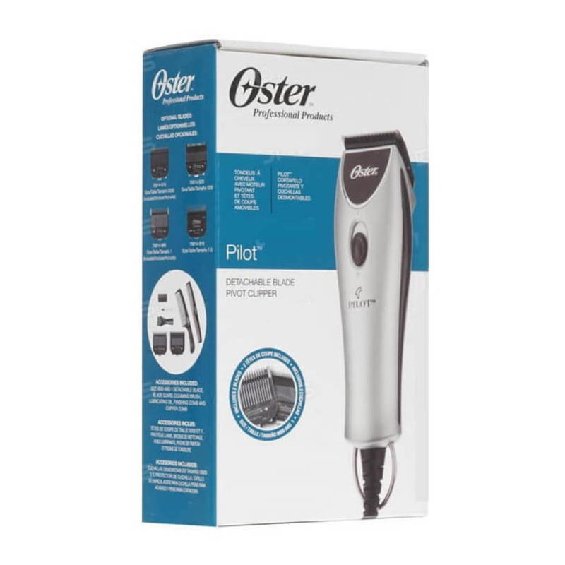 Oster Pilot 76916-310 Pivot Professional Clipper Two Detachable Blades 220v