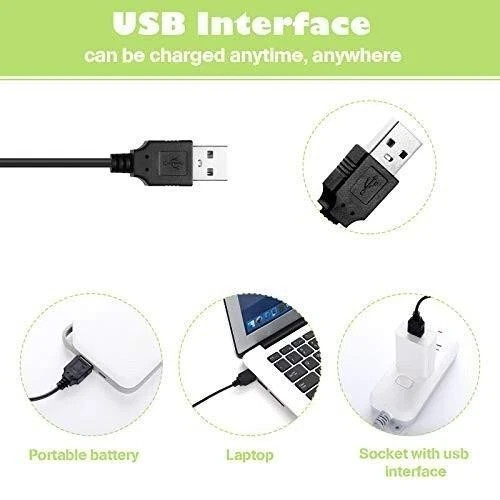 USB Hair Clippers Power Cord for Replacement Limural Charger Shaver Charging
