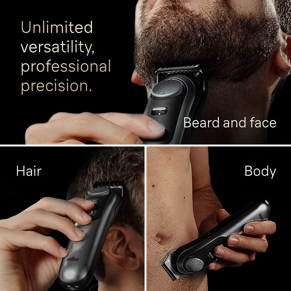 Braun Series 7 AiO7440 Rechargeable 12-in-1 Body, Beard & Hair Trimmer