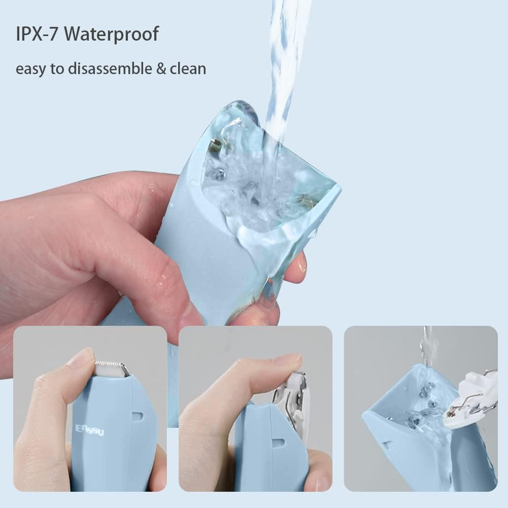 Baby Hair Clippers, Professional Quiet Hair Trimmer for Kids and Toddler, Wat…