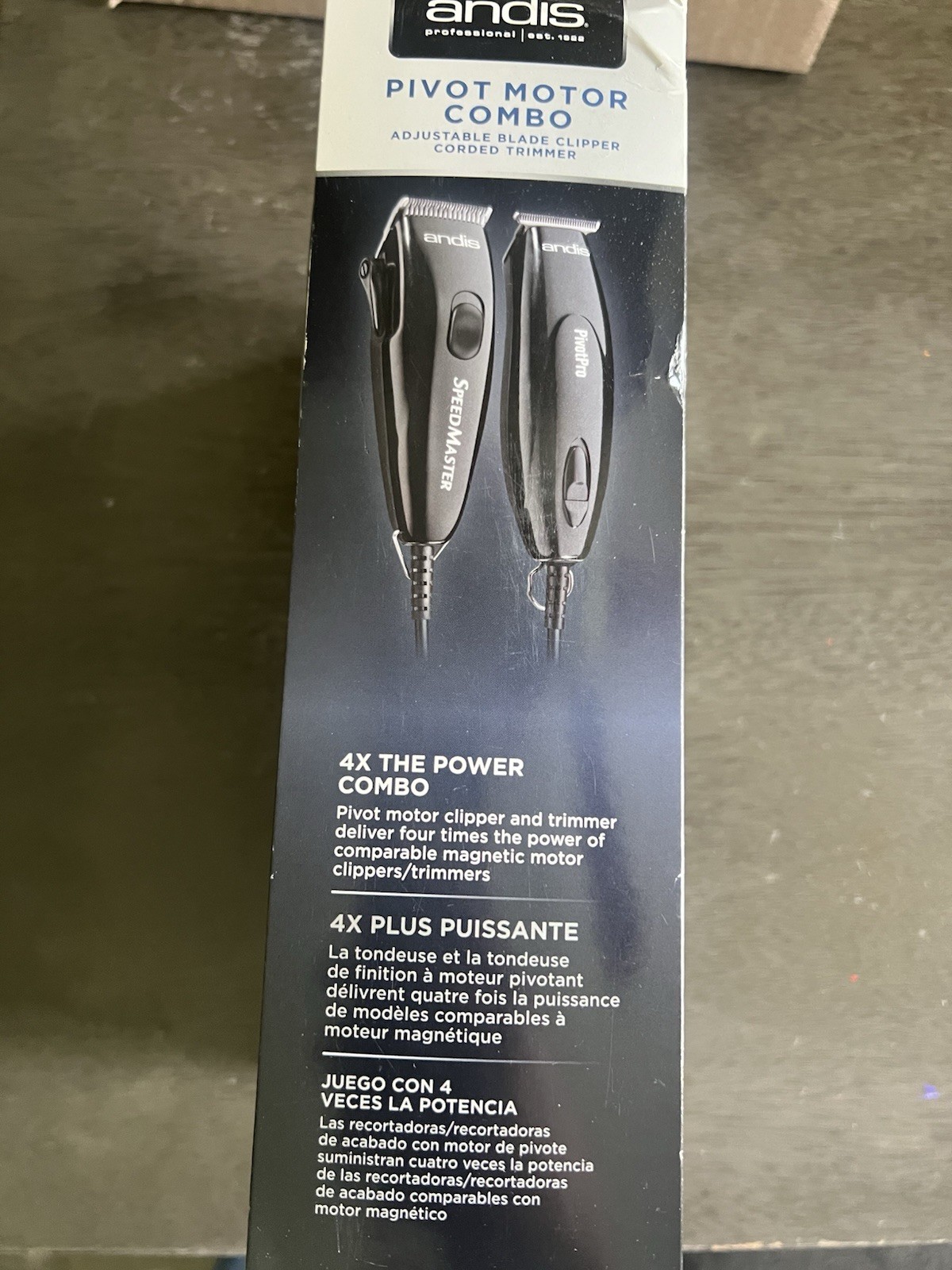 Andis Motor Pivot Combo Black