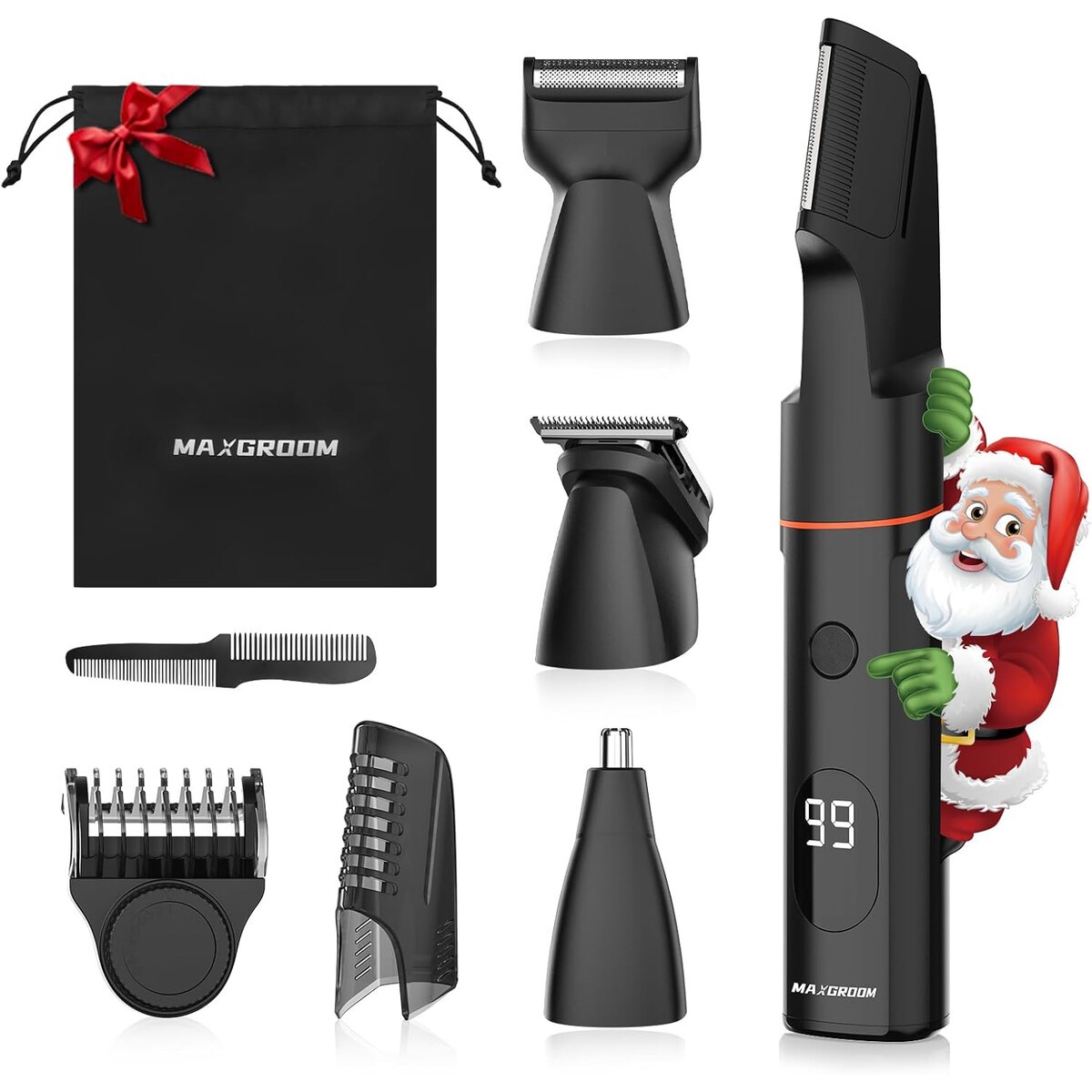 Manscape Body Hair Trimmer for Men, Waterproof Pubic, Groin