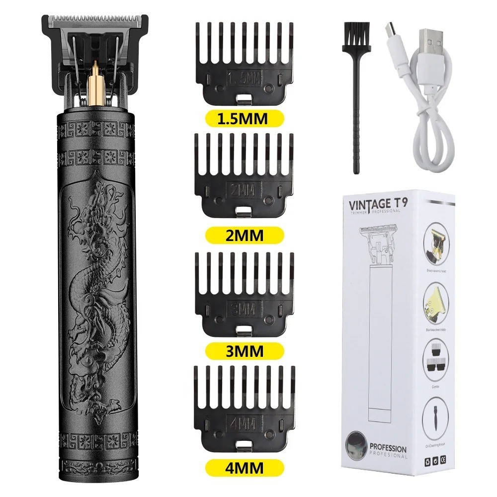 Pro T9 Hair Trimmer Men’s Electric Shaver Grooming Kit Barber Sensitive Area