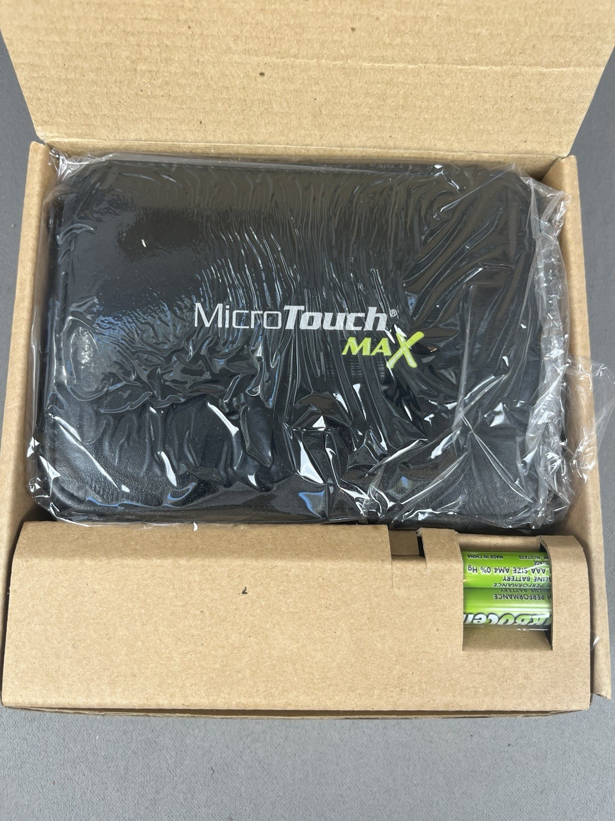 Micro Touch Max All In One Personal Hair Trimmer w/LED Light incl Toiletry Bag