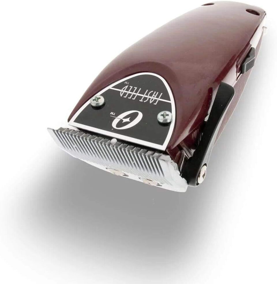 Oster Fast Feed Hair Clipper with Adjustable Pivot Motor, Fade and Trim, Red