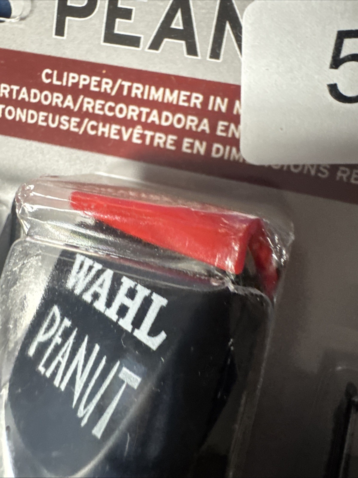 New!!!! Wahl Black Peanut Clipper/ Trimmer