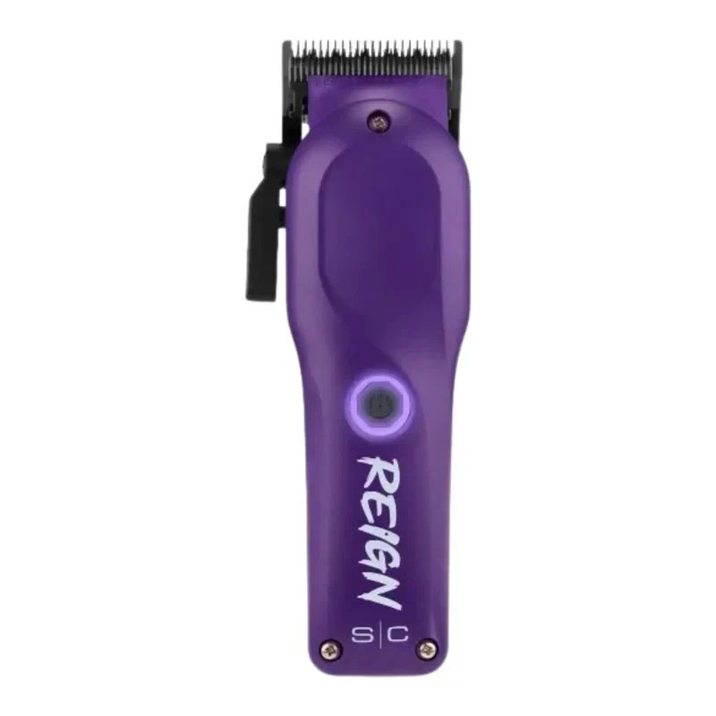 StyleCraft Reign EON Digital Brushless Motor Cordless Clipper – Purple (SC620P)