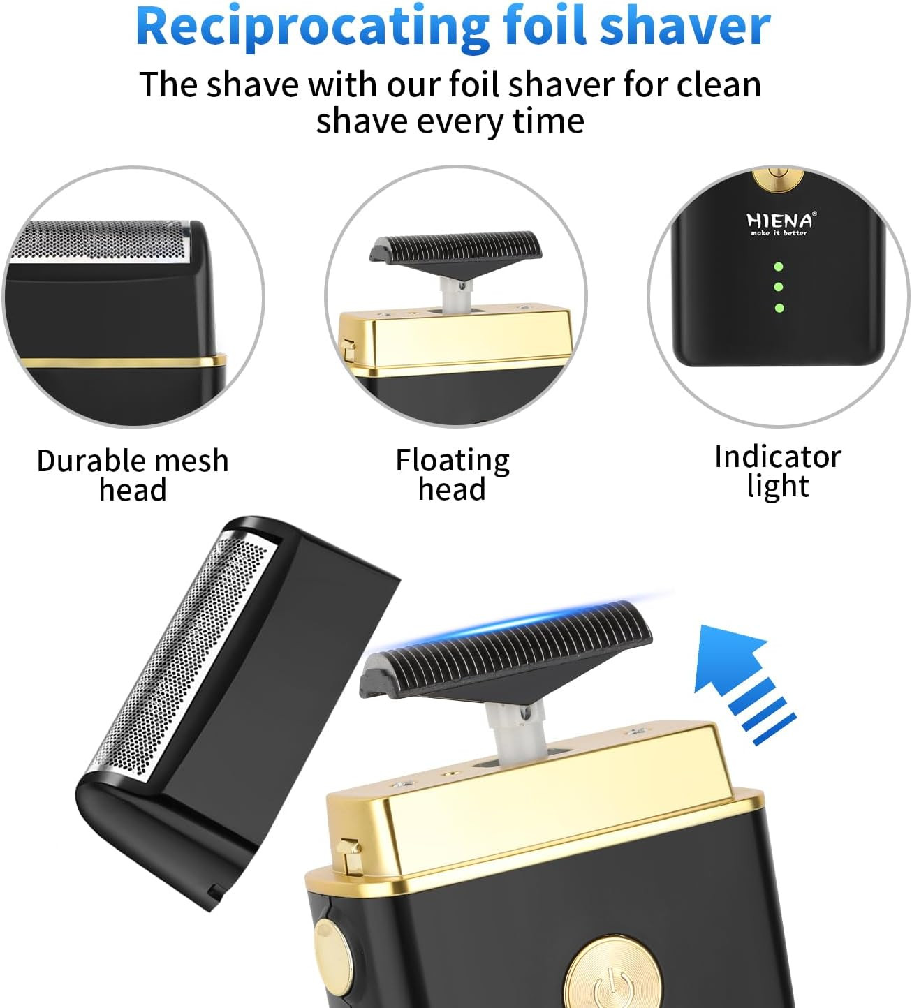 Professional Hair Clippers for Men, Cordless Hair Clipper for Barber Clippers an