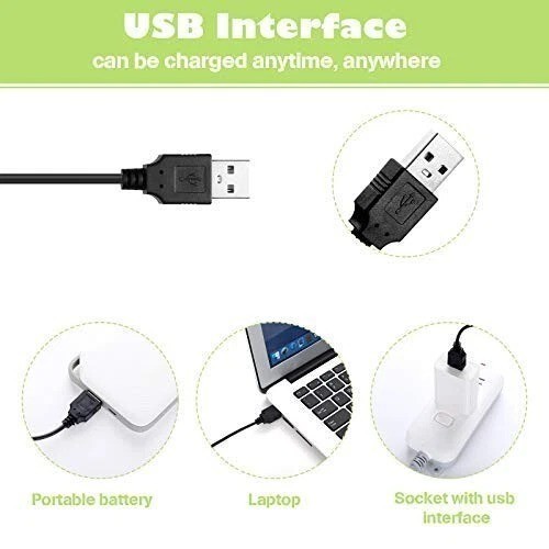USB Hair Clippers Power Cord for Replacement Limural Charger Shaver Charging