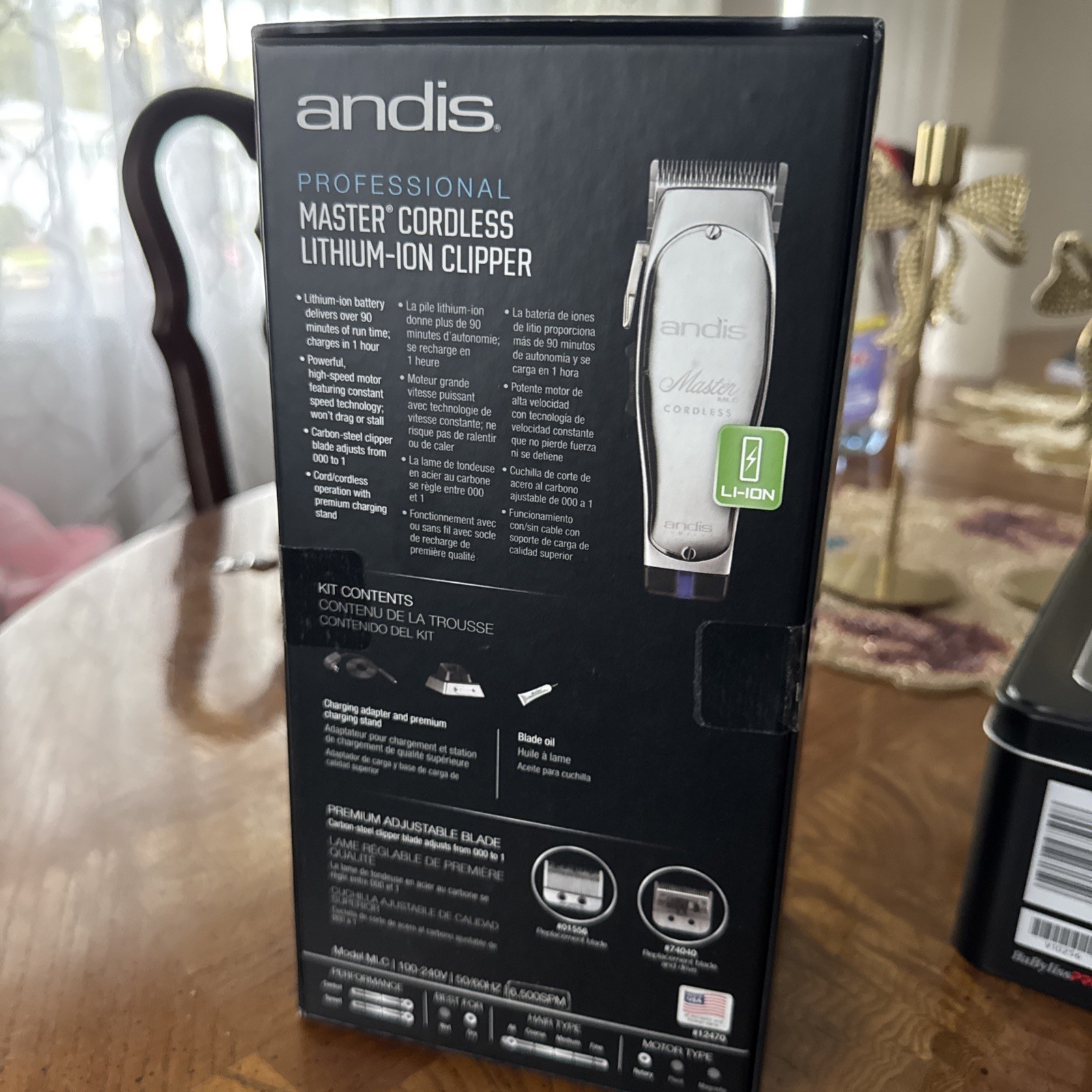 Andis Master Cordless Clipper – 12470
