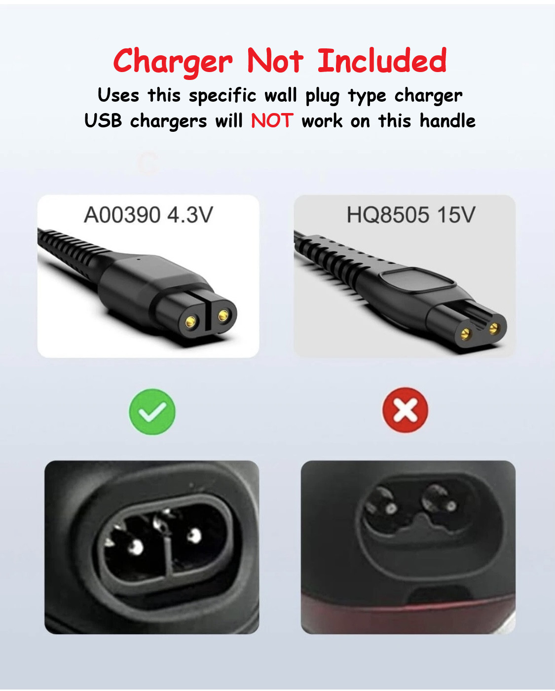 Replacement Handle Only – Philips Norelco Multigroom Trimmer Series 3000 MG3740