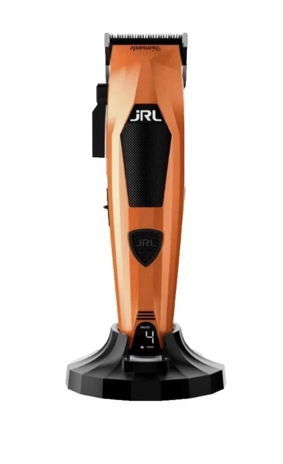 JRL Diamante Professional Cordless Hair CLIPPER Barber Limited Edition Orange