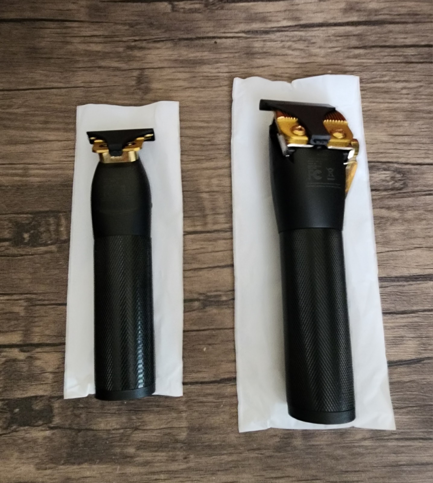 Novah Professional Hair Clippers & Trimmer Set For Men, Haircut Fading Kit, Gold