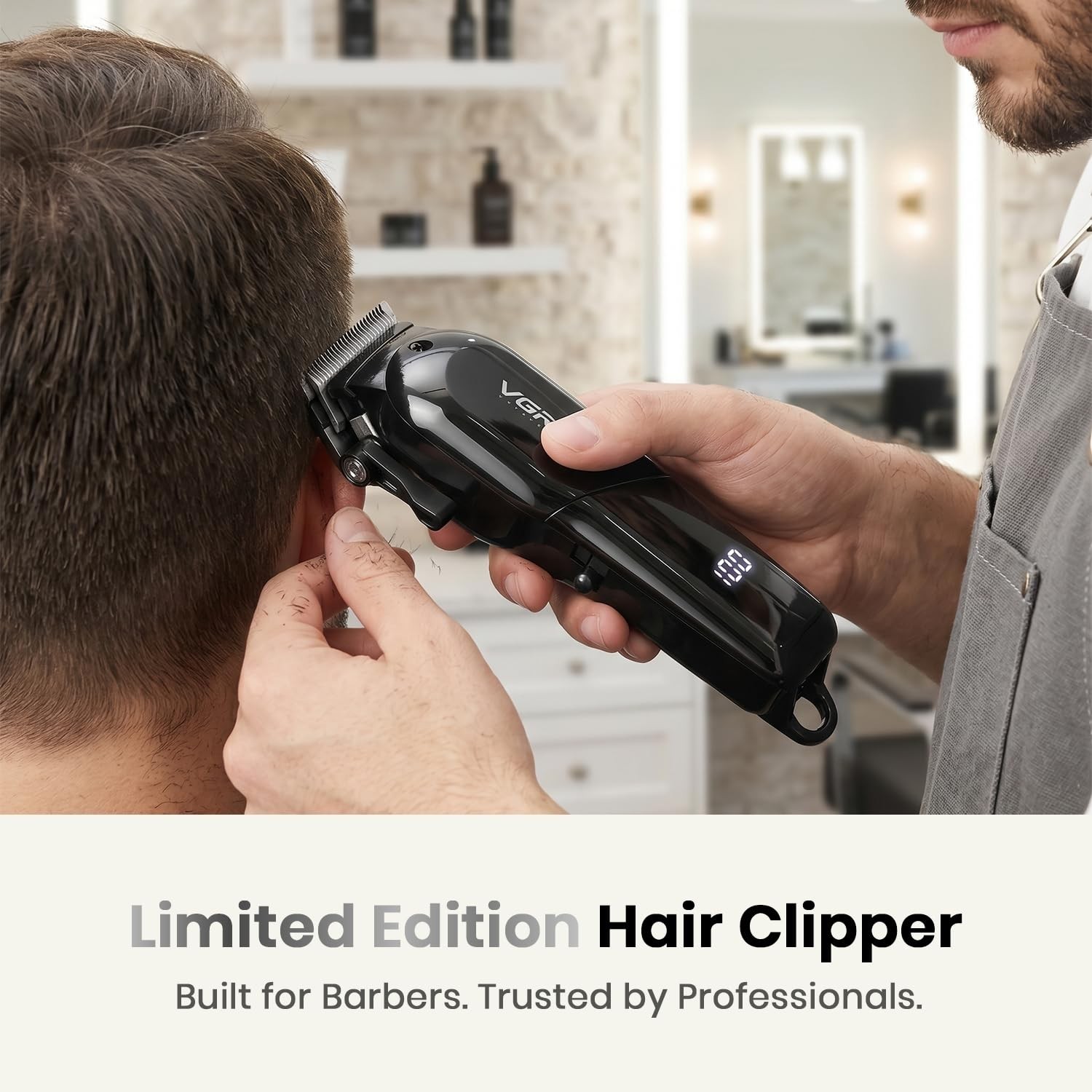 VGR Limited Edition Professional Corded & Cordless Hair Clipper,VL-118,Black