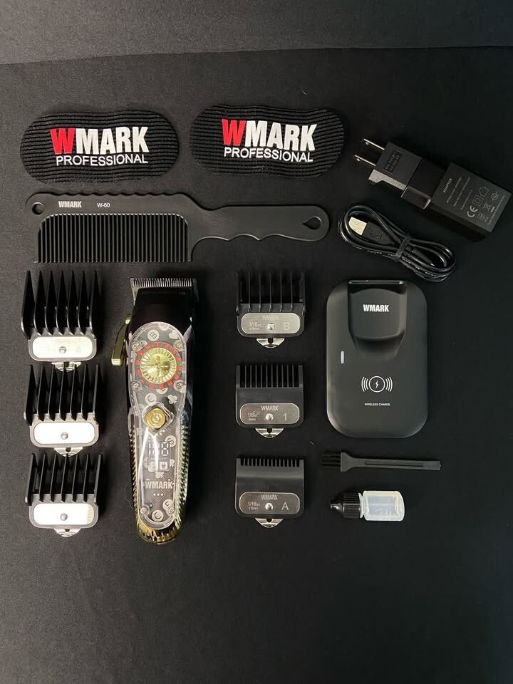 WMARK NG-134 Professional Hair Cutting Machine – Cordless and Silent