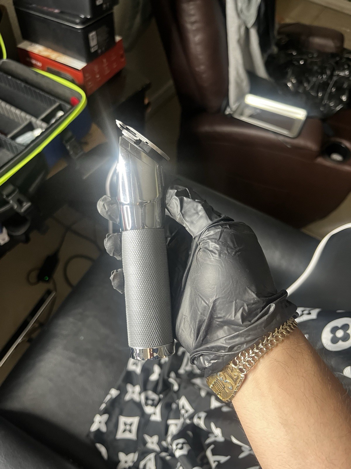 BaByliss PRO FX788S Metal Cordless Trimmer – Silver