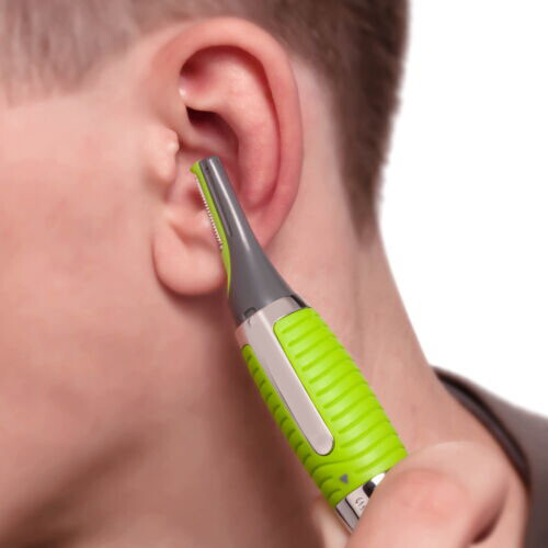 Electric Nose Hair Trimmer Shaver Ear Face Eyebrow Mustache Beard Shaver Clipper