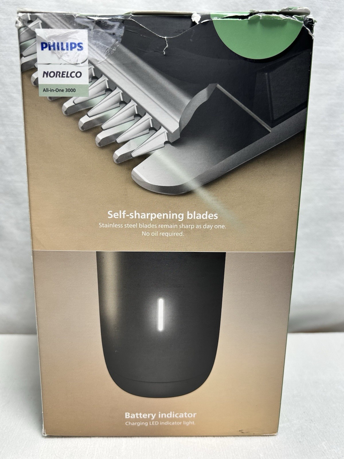 Philips Norelco All-in-One 3000 Trimmer 13-in-1 Beard Hair Grooming MG3939/50