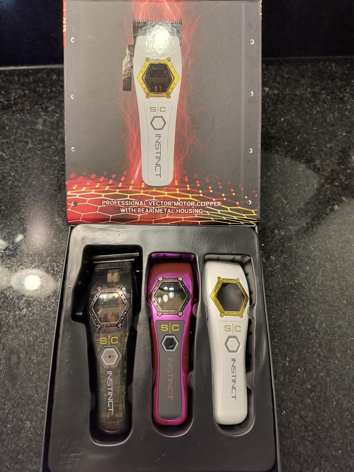 Sealed Box NEW StyleCraft Instinct Metal Edition Cordless Hair Clipper | SC611M