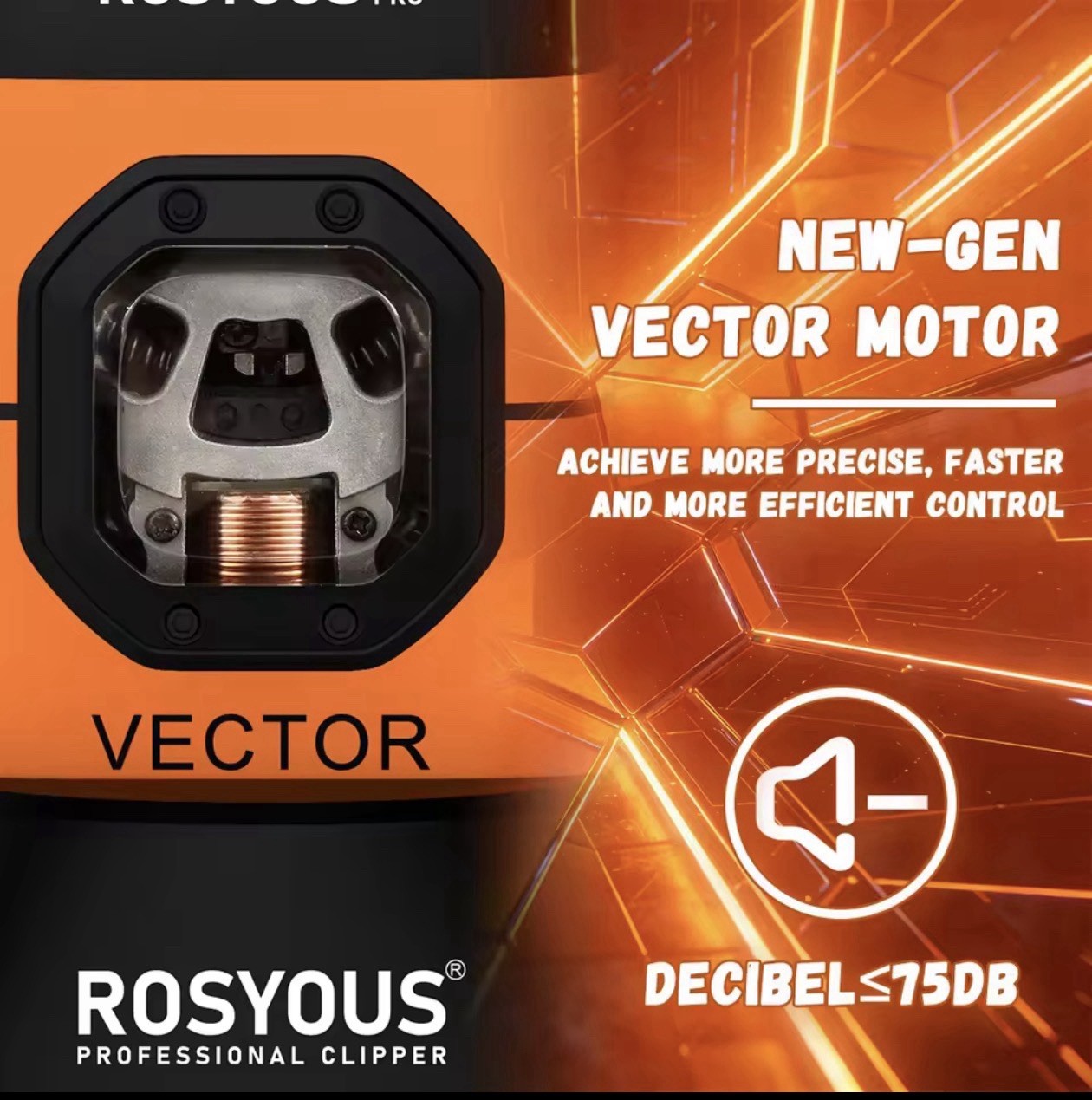 Shaver RS-999 Man Electric Shaver 13000RPM Magnetic Vector Motor Full Metal