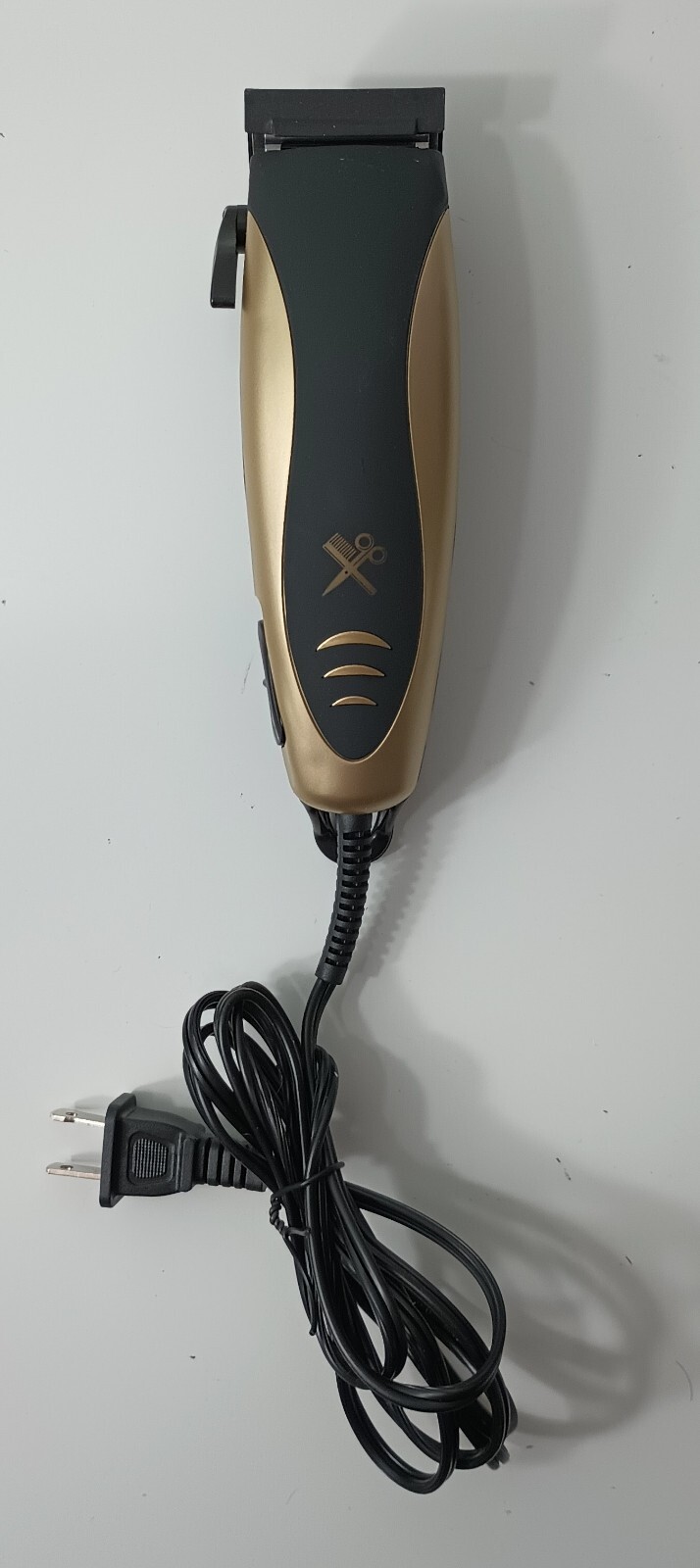 Pro Clipper 9 Piece Kit Hair Cut Fade Detail Black Gold Cutting Edge New