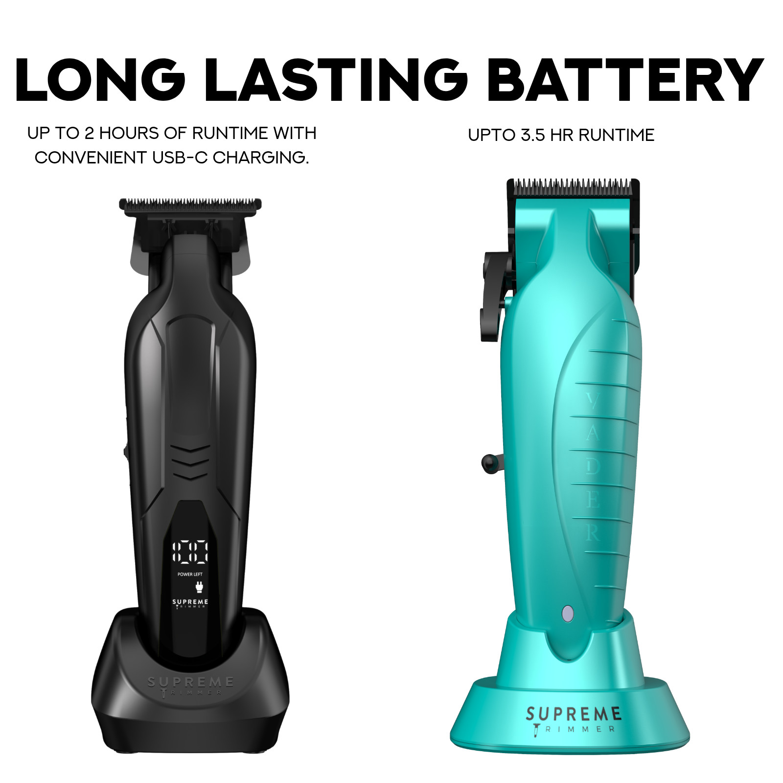 Supreme Trimmer 2-in-1 Vader Clipper & Lite Trimmer DLC Set | STC5098 & ST3700