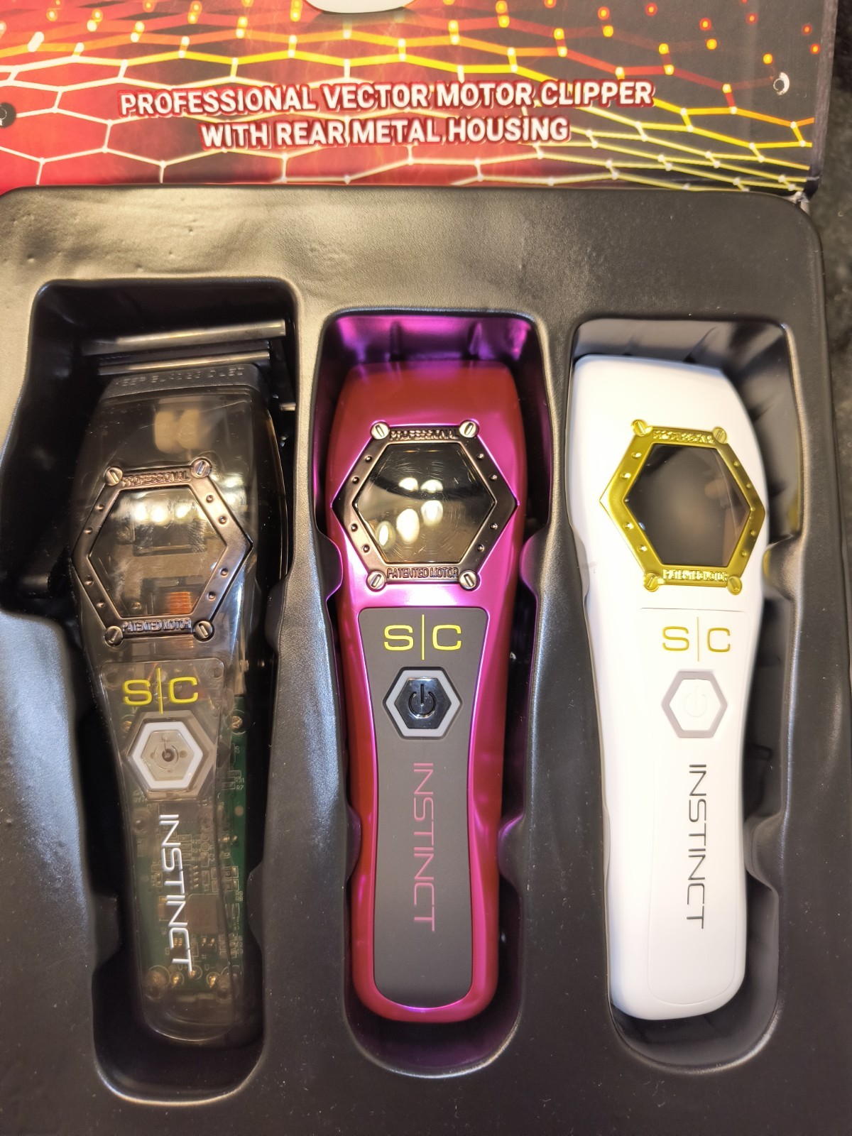 Sealed Box NEW StyleCraft Instinct Metal Edition Cordless Hair Clipper | SC611M