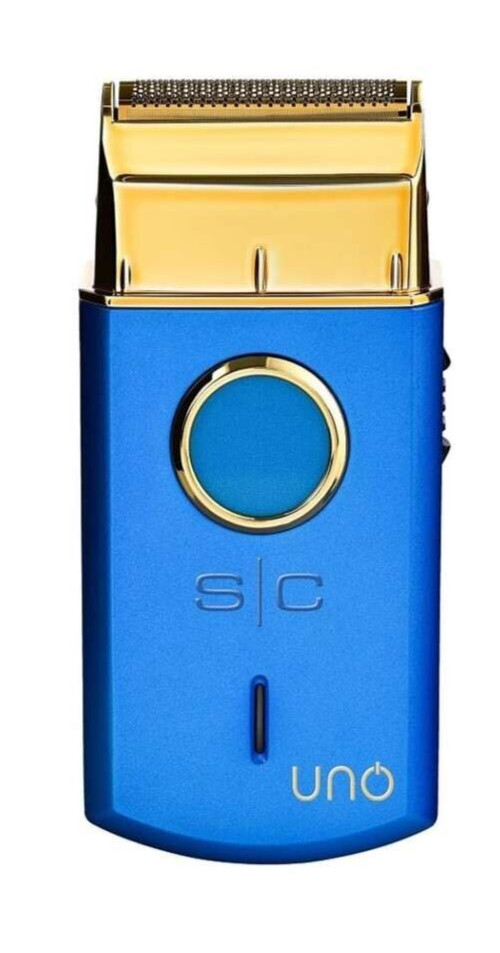 StyleCraft UNO Professional Lithium-Ion Single Foil Shaver Blue | SCUNOSFSB