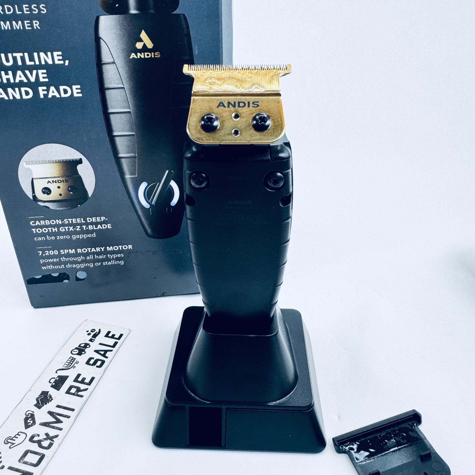 Andis 74150 GTX-EXO Professional Cord/Cordless Lithium-ion Electric Beard & Hair