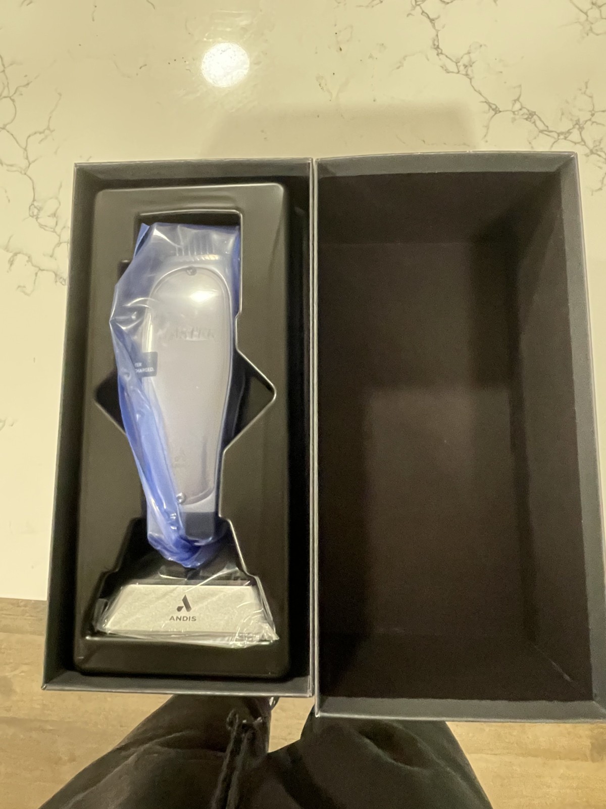 Andis Master Cordless Lithium-Ion Hair Clipper, Silver, Cordless Rechargeable