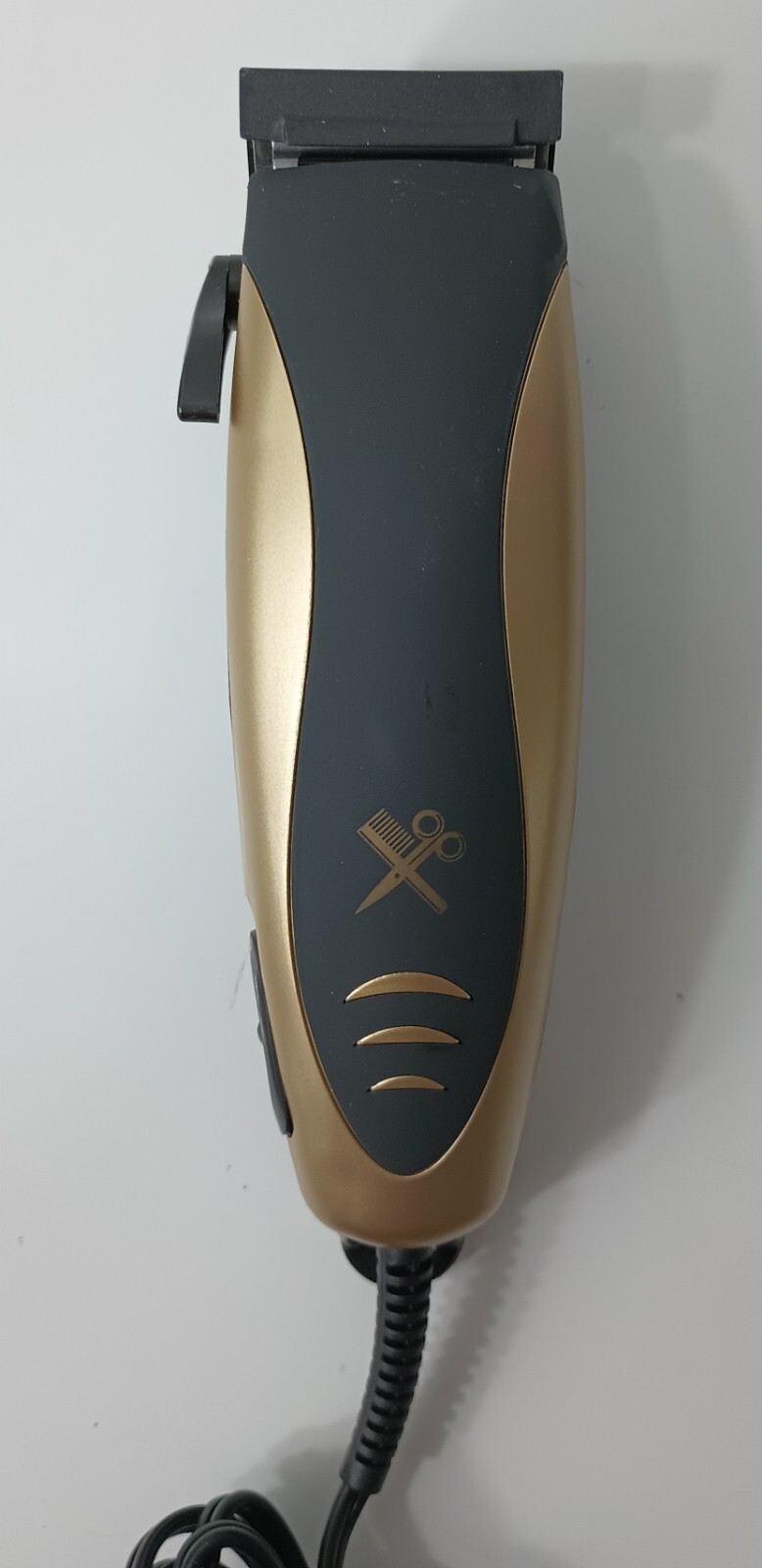 Pro Clipper 9 Piece Kit Hair Cut Fade Detail Black Gold Cutting Edge New