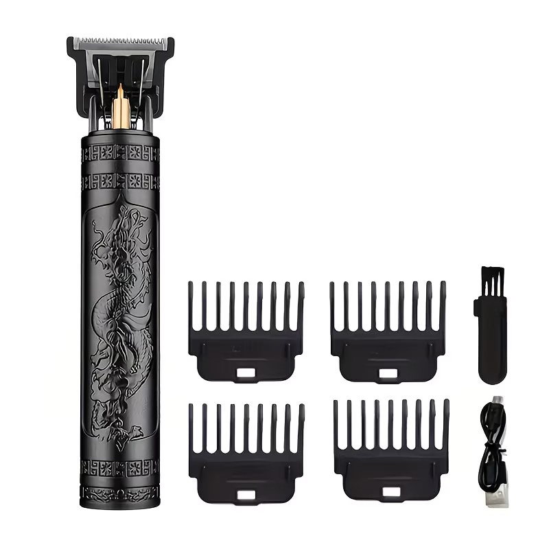 4 In 1 Men’s Grooming Kit, Hair Clipper Beard Trimmer Shaver, Nose Trimmer