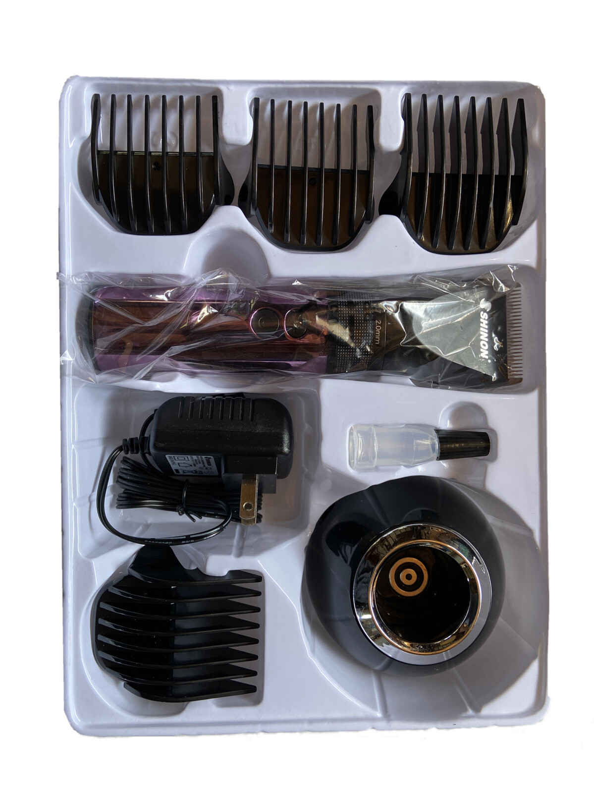 shinon hair clipper/trimmer SH-7627 Professional cordless rechargeable unisex