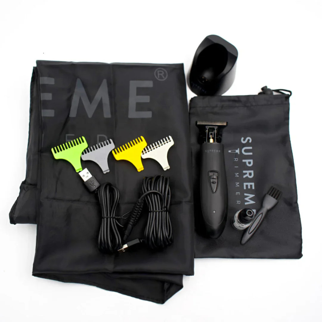 Supreme Trimmer T-Shaper DLC Trimmer – Quiet, Cool Blade Sensitive Skin