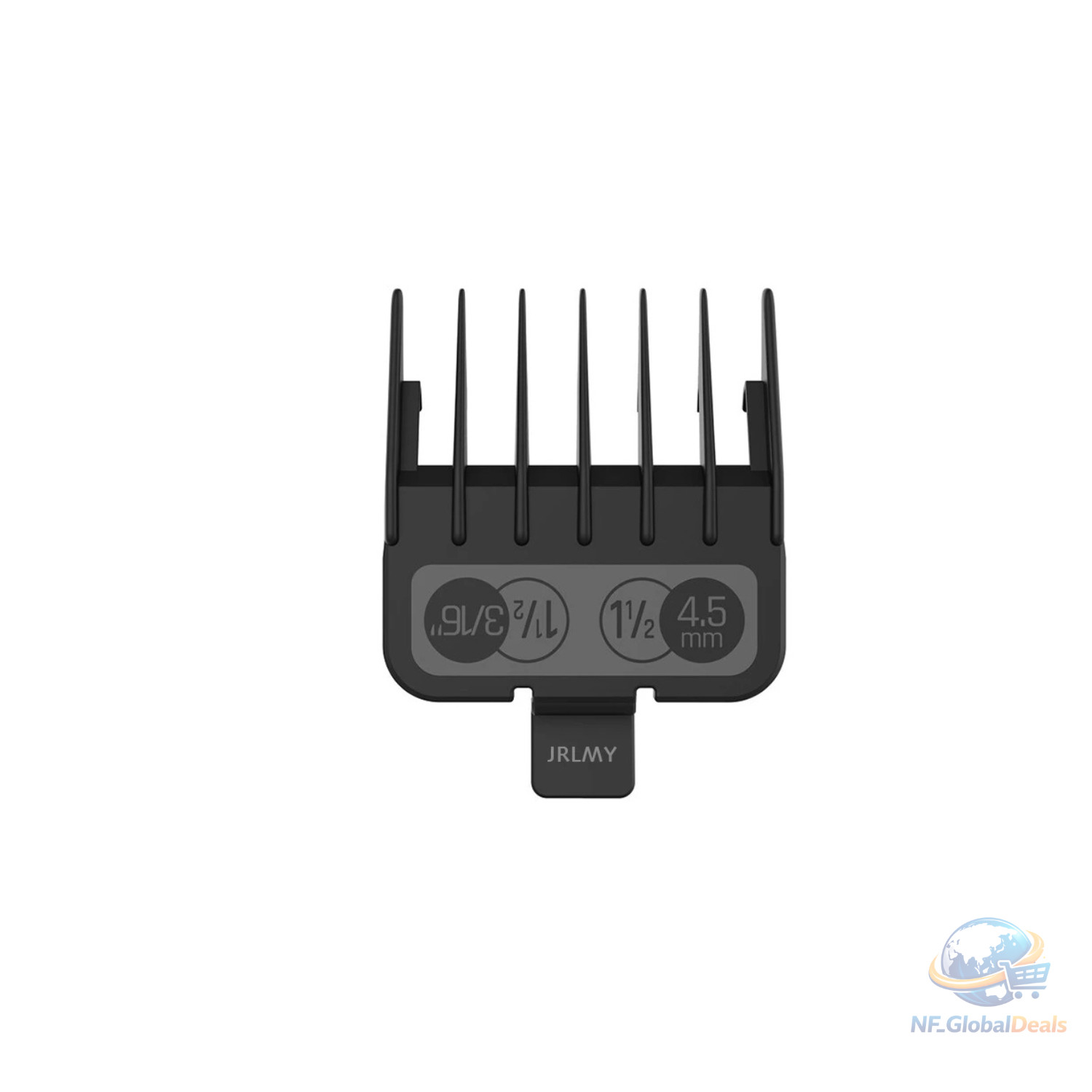 6pcs JRL Clipper Guards Set Premium Guide Combs (1.5mm to 13mm) for Hair Clipper