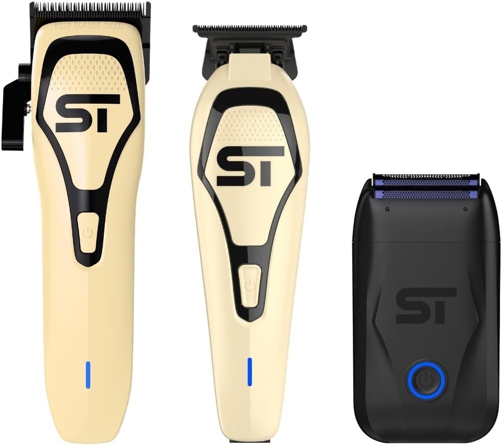 Supreme Trimmer Darkstar72 Hair Clipper, Trimmer & Foil Shaver Bundle | Sand