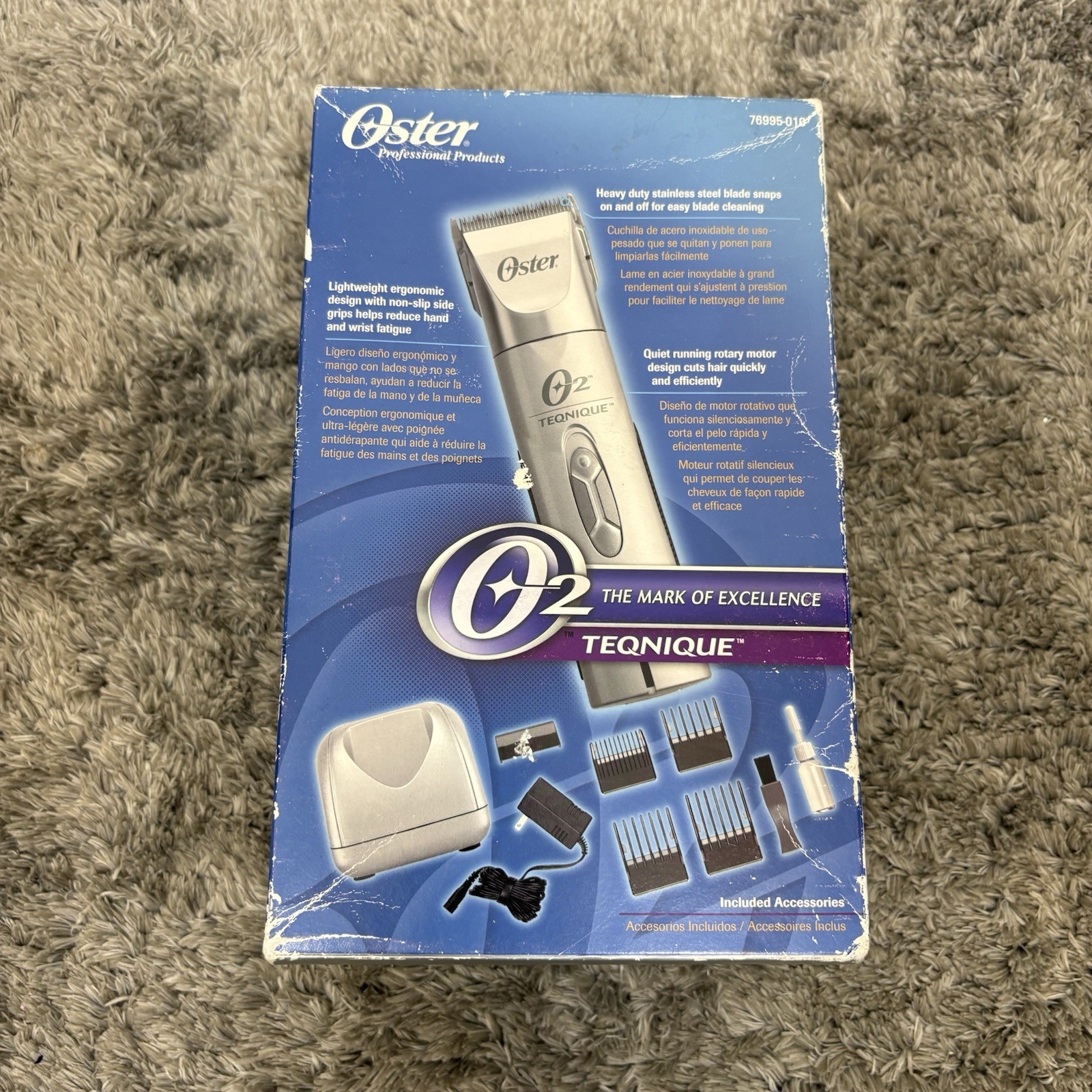 Oster Teqnique Cord/Cordless Clipper Model 76995-010