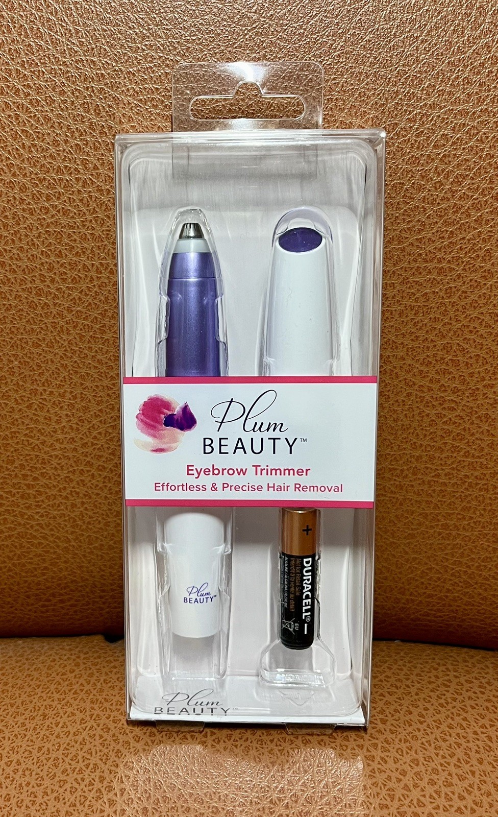 PLUM BEAUTY Effortless & Precise Hair Removal Eyebrow Trimmer Grooming Tool