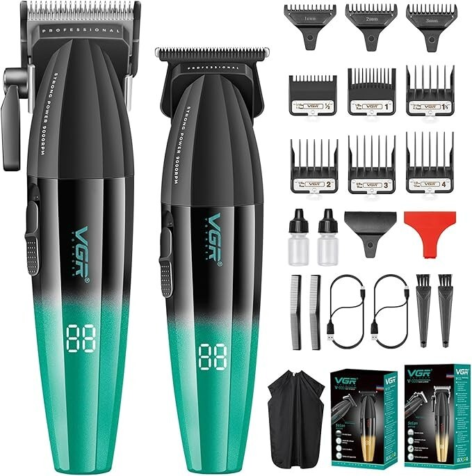 PRO Máquinas Profesionales Para Cortar Cabello Maquina Cortadora De Pelo Set MEN