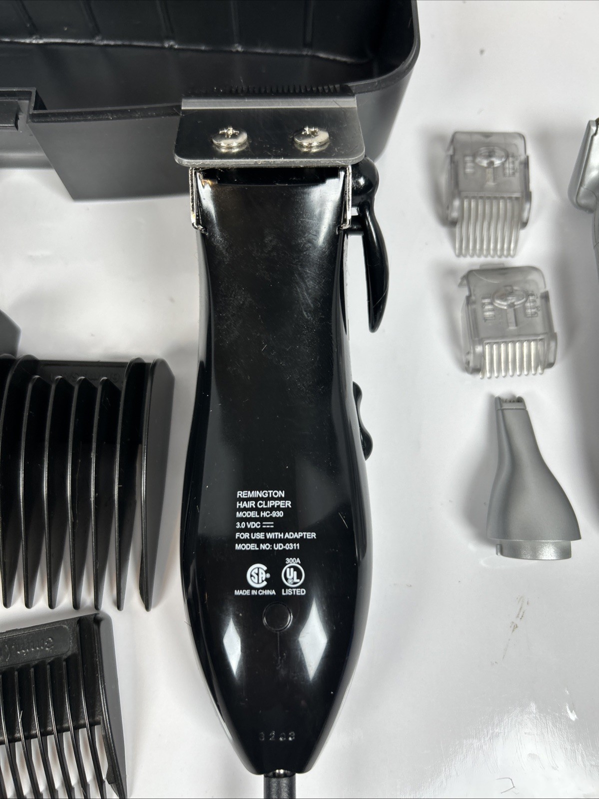 Remington HC-930 Hair Clipper Kit + Cordless TLG 100 & Clipper & Accessories Kit