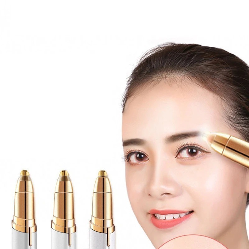 Electric Eyebrow Trimmer Flawless Brows Facial Hair Remover & Epilator for Women