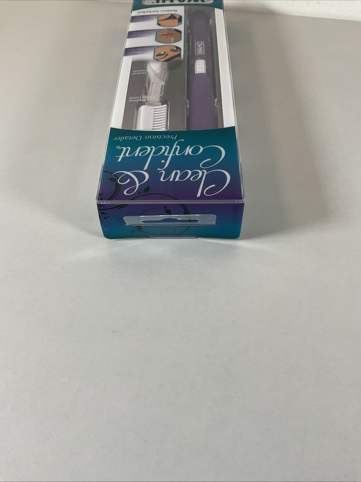 *Wahl Clean & Confident Detail Purple Trimmer 05640-100 B18-69