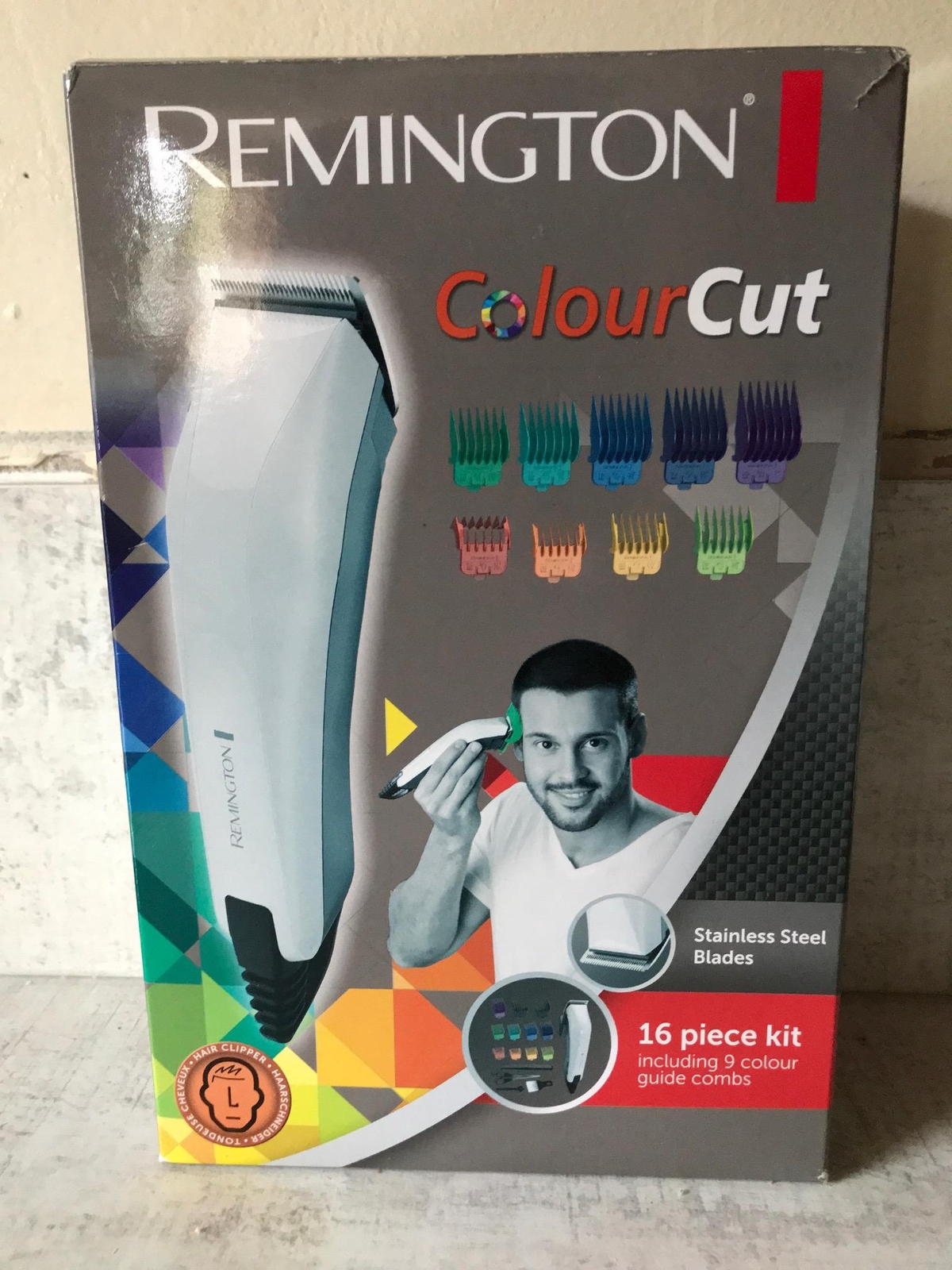 Remington HC5035 Colour Cut Clipper – White (HC-5035U51)