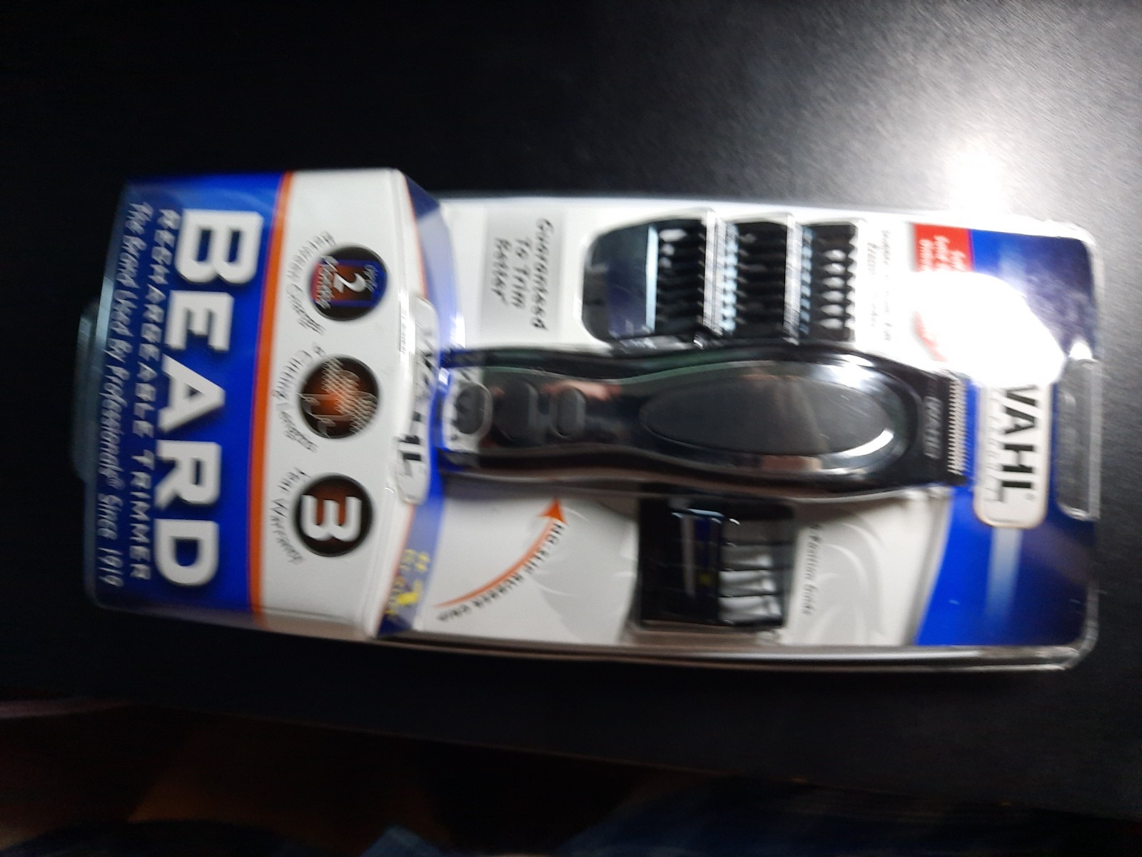 BEARD RECHARGEABLE TRIMMER WAHL STILL UNDER 3 YEARS WARRANTY