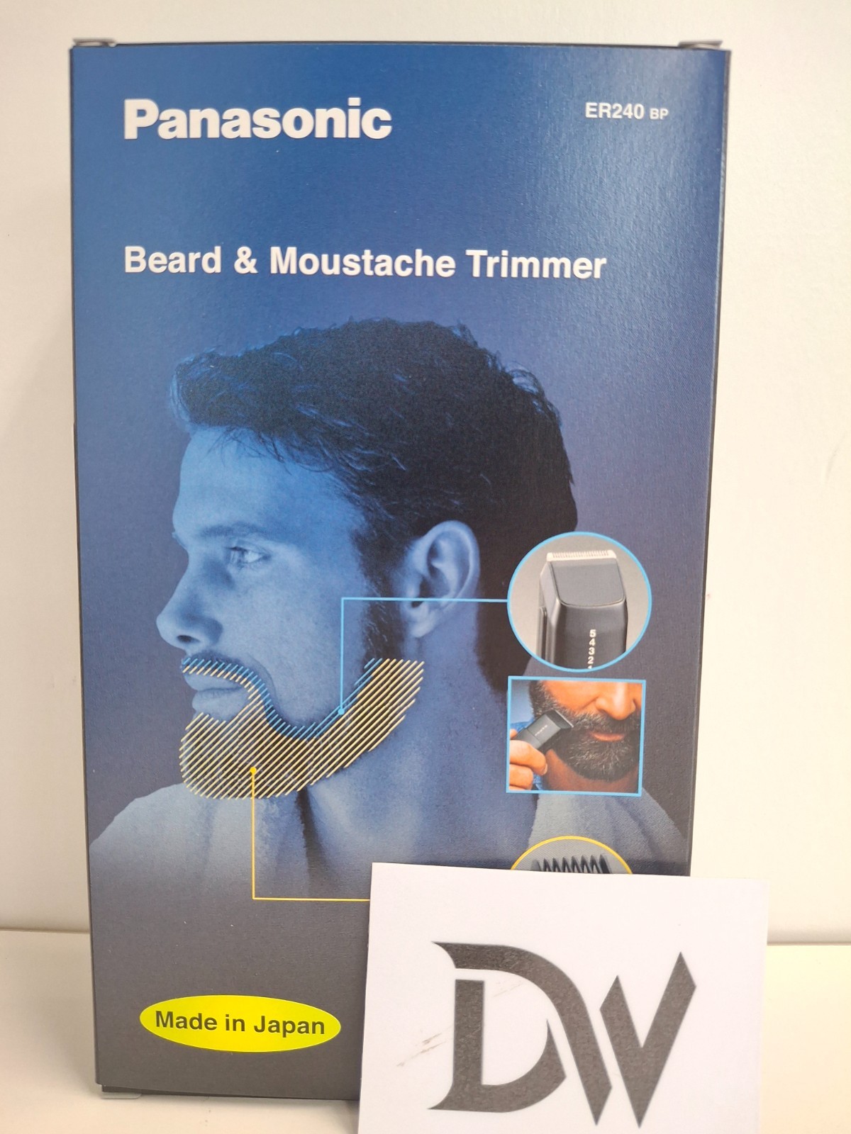 Panasonic ER240 Operated Beard Moustache Trimmer Made in Japan / Express