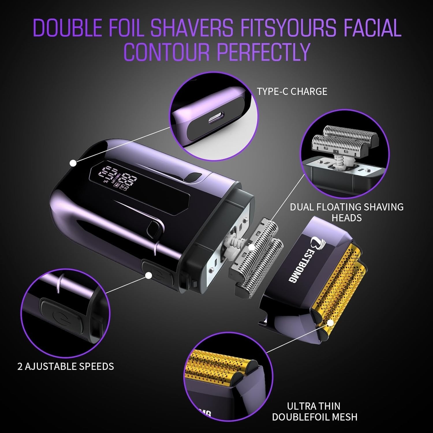 PRO Máquinas Profesionales Para Cortar Cabello Maquina Cortadora De Pelo Set MEN