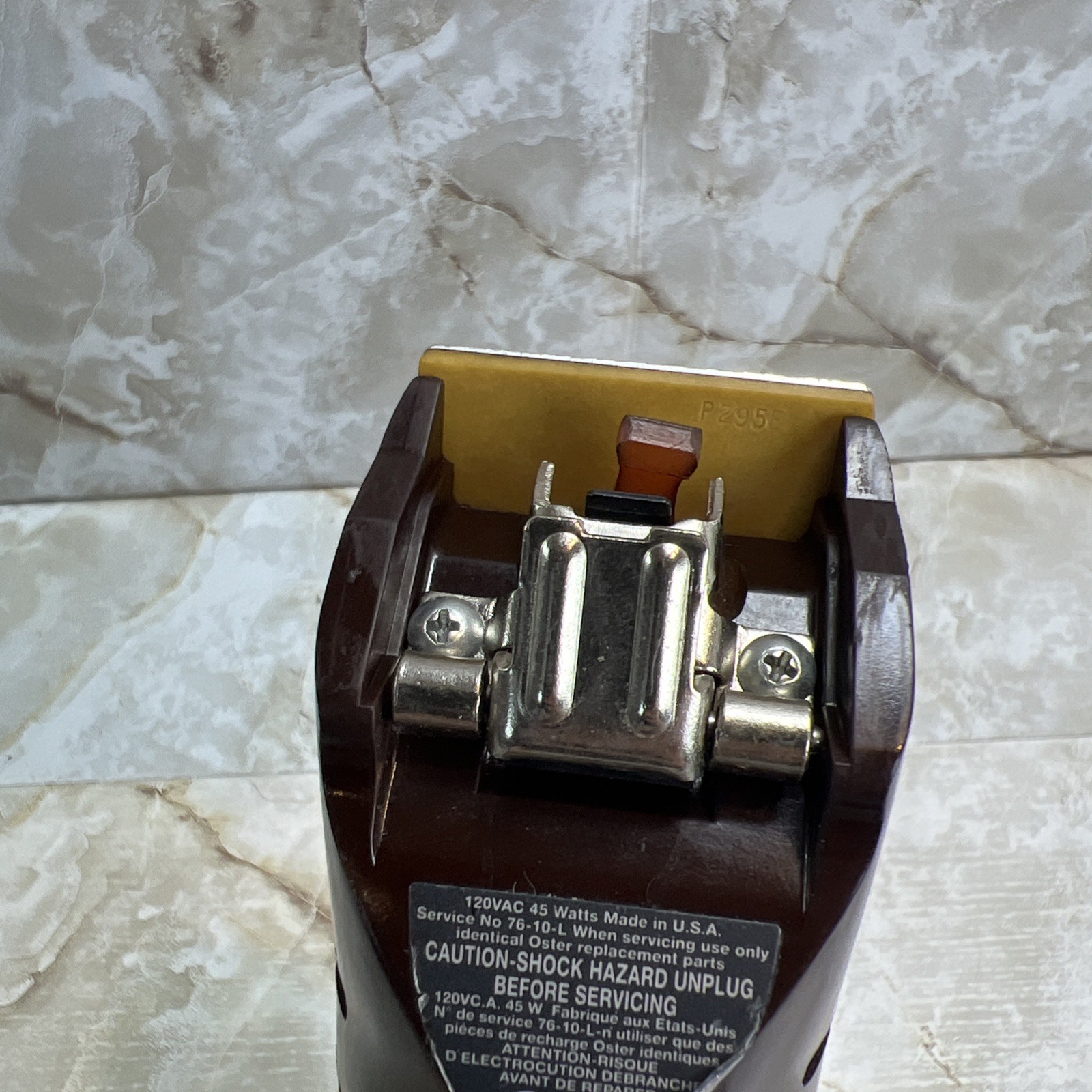 Vintage Oster Classic 76 Professional Clippers Tested/Works NO BLADE/ATTACHMENTS