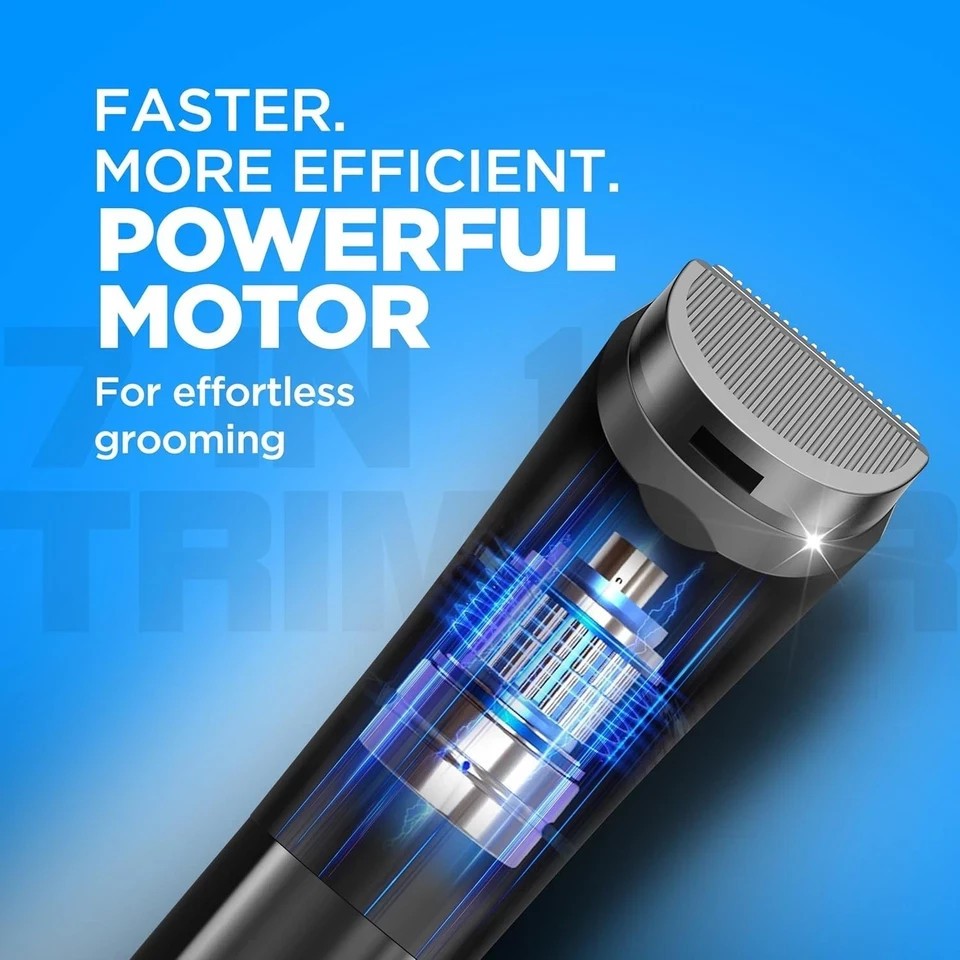 Havells Beard & Hair 7 in 1 Trimmer |2-in-1 Special Blade| Comes with 4 Beard