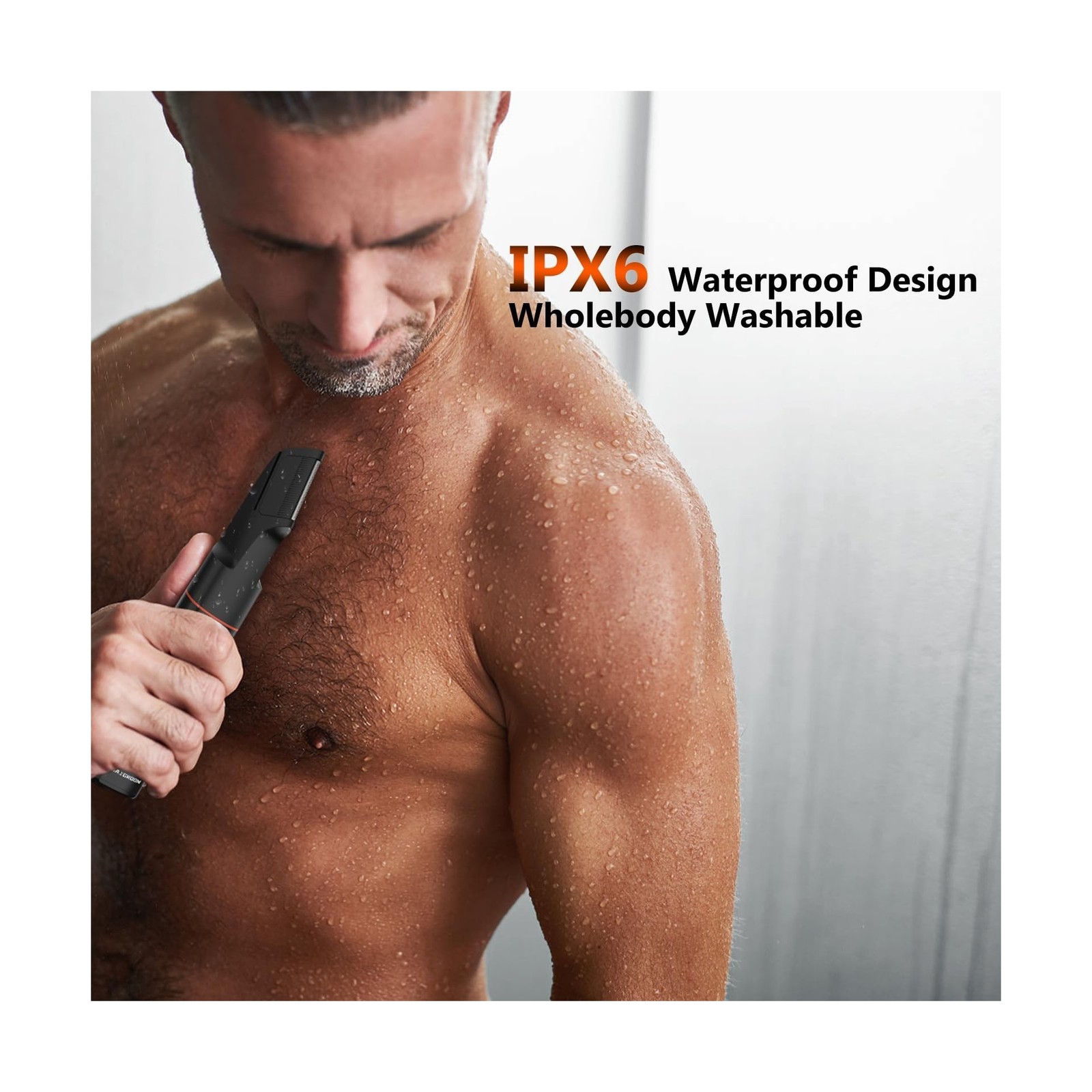 Manscape Body Hair Trimmer for Men, Waterproof Pubic, Groin & Ball … Fast Ship
